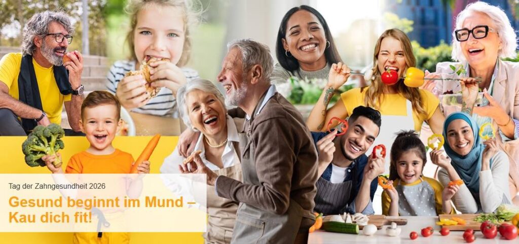 Tag der Zahngesundheit 2026: Gesund beginnt im Mund – Kau dich fit! 4 Kau dich fit
